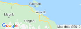 Wewak map